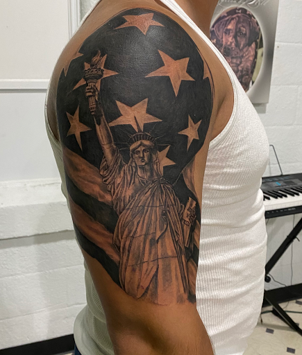 Explore daredevil tattoo ideas, creative tattoo ideas in Evansville, available at Ink Therapy 101