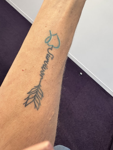 Explore tattoo ideas for inside arm, creative tattoo ideas in Mckinney, available at Borrowed Time Fine Art Gallery Tattoo Shop