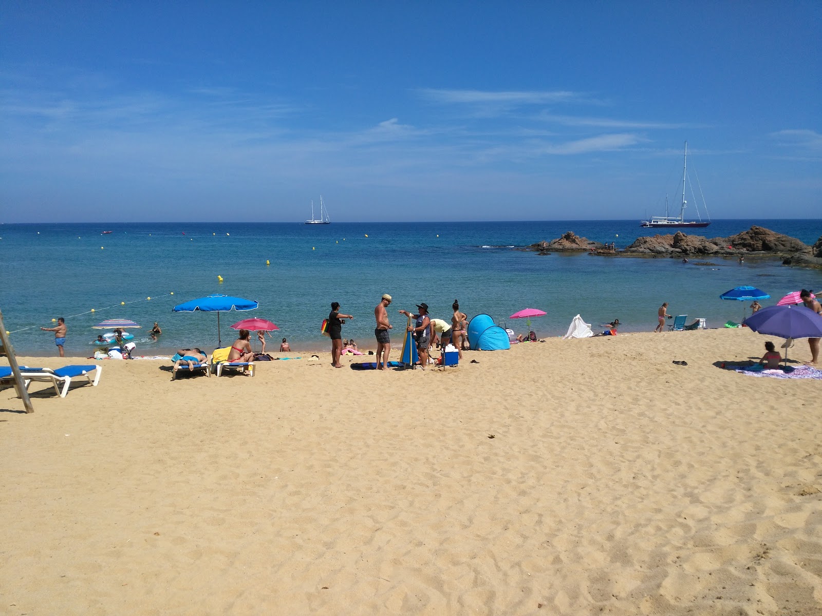 Zdjęcie Playa Santa Cristina obszar udogodnień
