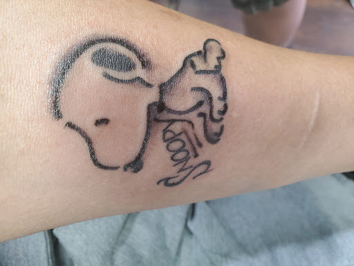 Explore small neck tattoo ideas, creative tattoo ideas in Bakersfield, available at Society 9 Tattoo and Body Art Studio