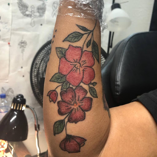 Explore butt cheek tattoo ideas, creative tattoo ideas in Stafford, available at Tattooz By King