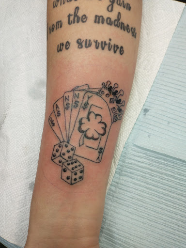 Explore black and grey realism tattoo ideas, creative tattoo ideas in Carbondale, available at MsCandyTattoo