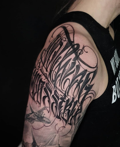 Explore 444 tattoo ideas male, creative tattoo ideas in Lewes, available at Ancient Art Tattoo & Piercing Studio