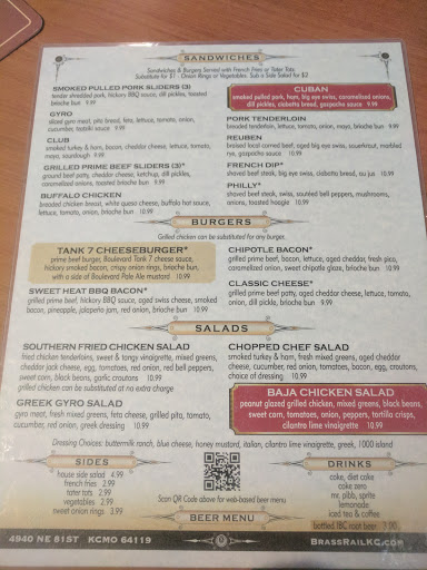 Sports Bar «Brass Rail Sports Bar, Restaurant & Pool Hall», reviews and photos, 4940 NE 81st St, Kansas City, MO 64119, USA