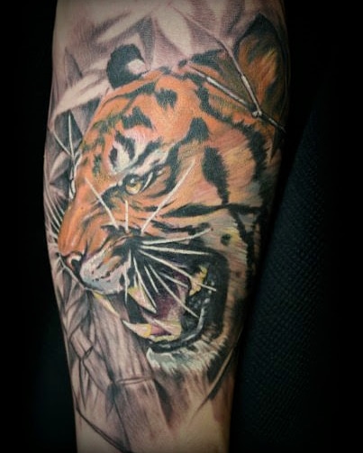 Explore cloud sleeve tattoo ideas, creative tattoo ideas in Langhorne, available at Artists of Blue Velvet Tattoo