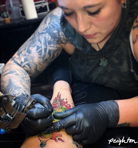 Explore cartoon tattoo ideas for men, creative tattoo ideas in Phoenix, available at Lady Luck Tattoo Phoenix