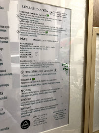 Pizzeria Serino à Hendaye menu