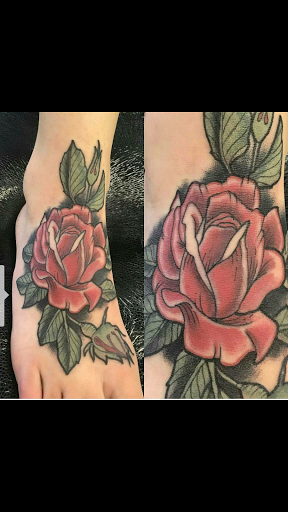 Explore toothless tattoo ideas, creative tattoo ideas in Camarillo, available at BONE DEEP TATTOO