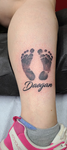 Explore infinity sign tattoo ideas, creative tattoo ideas in Longmont, available at Main Street Tattoo