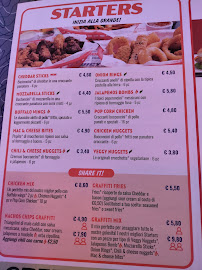 America Graffiti à Bagnolo San Vito menu