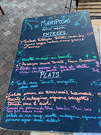 Restaurant végétalien Mariposas à Marseille - menu / carte