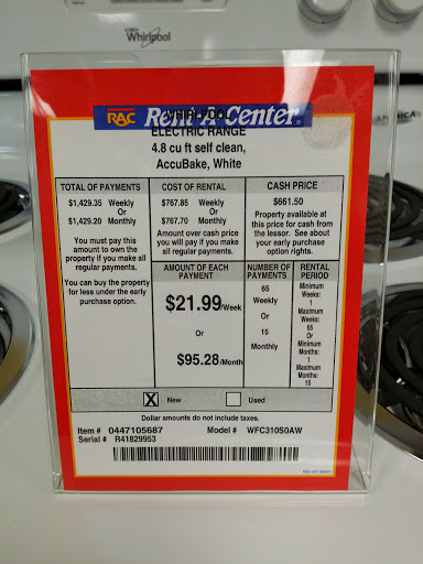 Furniture Rental Service «Rent-A-Center», reviews and photos, 168 S Main St, Albion, NY 14411, USA