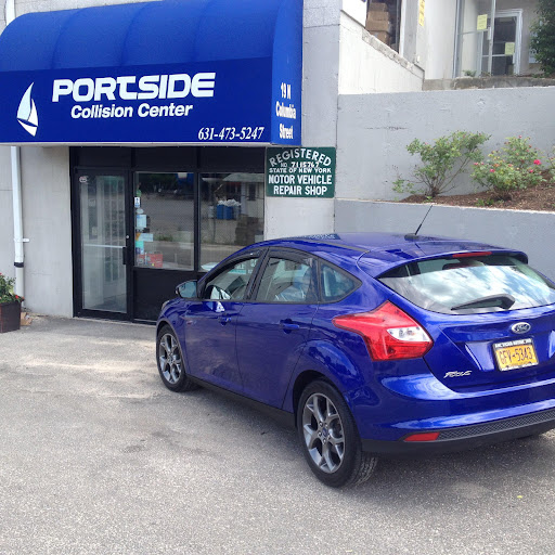 Auto Body Shop «PORTSIDE COLLISION CENTER», reviews and photos, 19 N Columbia St, Port Jefferson, NY 11777, USA