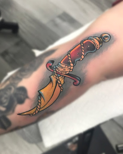 Explore german american tattoo ideas, creative tattoo ideas in Miami, available at INKAHOLIK TATTOOS