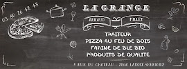 Menu du Pizza LA GRANGE - Arnaud MILLET à Ladoix-Serrigny