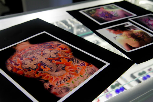 Explore crip tattoo ideas, creative tattoo ideas in Noblesville, available at Artistic Skin Design & Body Piercing