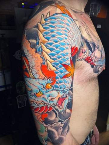 Explore lemon tattoo ideas, creative tattoo ideas in Phoenix, available at Blind Tiger Tattoo