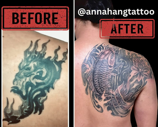 Explore sibling tattoo ideas for 5, creative tattoo ideas in Garden Grove, available at Anna Hang Tattoo