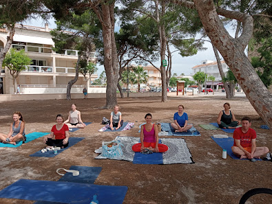 Beach Yoga Carrer Gabriel Roca, 07638 Colònia de Sant Jordi, Balearic Islands, España