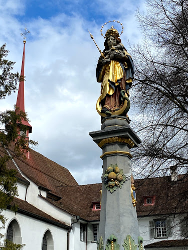 Marienbrunnen bei der Franziskanerkirche - Luzern