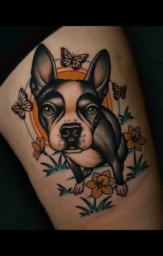 Explore san judas tattoo ideas, creative tattoo ideas in Rome, available at Artistic Edge Tattoo
