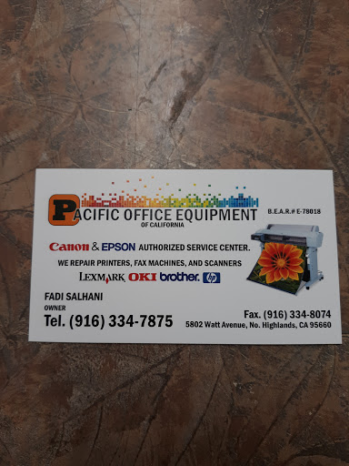 Computer Store «Pacific Office Equipment», reviews and photos, 5802 Watt Ave, North Highlands, CA 95660, USA
