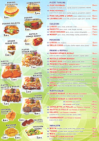 Menu / carte de PIZZALAND à Cantù