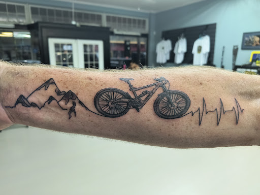 Explore tribal sun tattoo ideas, creative tattoo ideas in Zephyrhills, available at Lions Den Tattoo Company