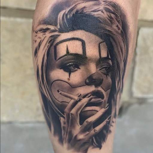 Explore quarter tattoo sleeve ideas, creative tattoo ideas in San Antonio, available at Firme Copias Tattoo Studio