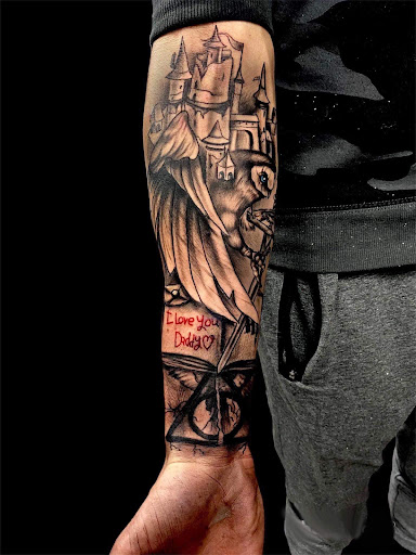 Explore mamba tattoo ideas, creative tattoo ideas in Dallas, available at Refined Ink Tattoo Studio