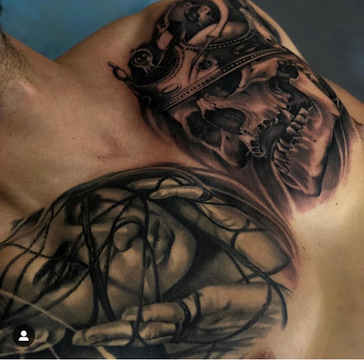 Explore small vegas tattoo ideas, creative tattoo ideas in Nashville, available at BRANDED TATTOO COMPANY