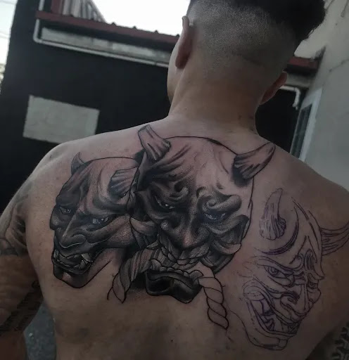 Explore lower belly tattoo ideas, creative tattoo ideas in Valdosta, available at Acid Ink Tattoos