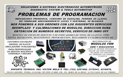 SSEA Soluciones a Sistemas Electrónicos Automotrices.