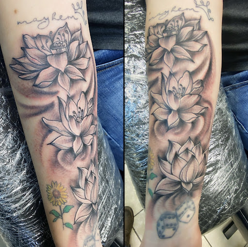 Explore live your dash tattoo ideas, creative tattoo ideas in Alamogordo, available at Southern Lights Tattoo Company