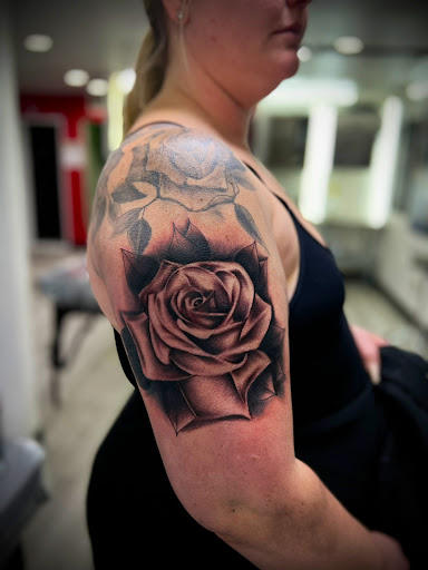 Explore mens face tattoos ideas, creative tattoo ideas in Las Vegas, available at 70Duece Tattoos