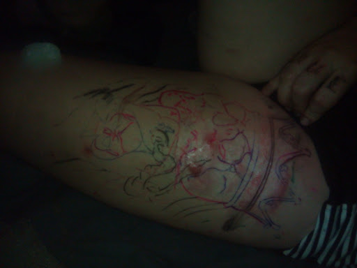 Explore knuckle tattoo cover up ideas, creative tattoo ideas in Martin City, available at Big Kidz Ink Tattoo studio