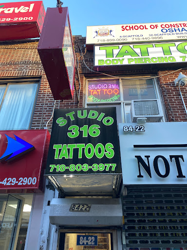 Tattoo Shop «studio 316 Tattoo & Body Piercing», reviews and photos, 84-22 Roosevelt Ave, Jackson Heights, NY 11372, USA