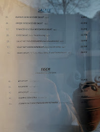 Menu / carte de Zum Dreispitz Griechisches Restaurant à Moritzburg