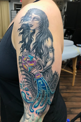 Explore grace tattoo ideas, creative tattoo ideas in Harriman, available at Weatherproof Tattoo