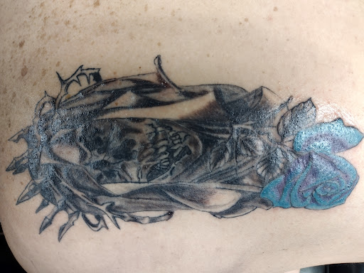 Explore queens ny tattoo ideas, creative tattoo ideas in Muscatine, available at The Sapphire Lounge