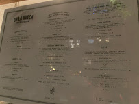 Restaurant mexicain Oh La Queca à Berlin (le menu)