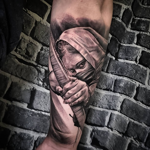 Explore long narrow tattoo ideas, creative tattoo ideas in Yorktown Heights, available at Bee Inked tattoo parlor