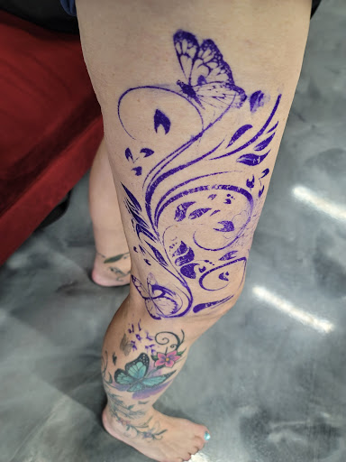 Explore book lovers tattoo ideas, creative tattoo ideas in Dallas, available at Sinners Tattoo Studio and Supply