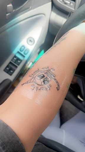 Explore name cover up tattoo ideas male, creative tattoo ideas in Pueblo, available at Spellbound Electric Tattoos