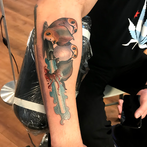 Explore avicii tattoo ideas, creative tattoo ideas in Tallmadge, available at Killjoy tattoo