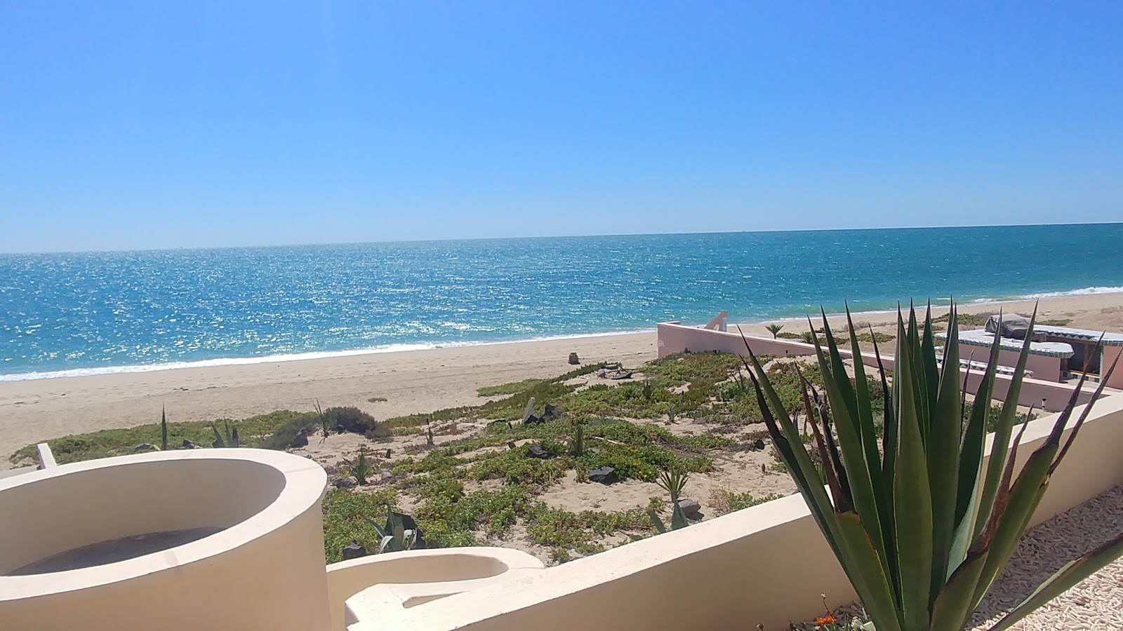 Foto av Playa Del Este och bosättningen
