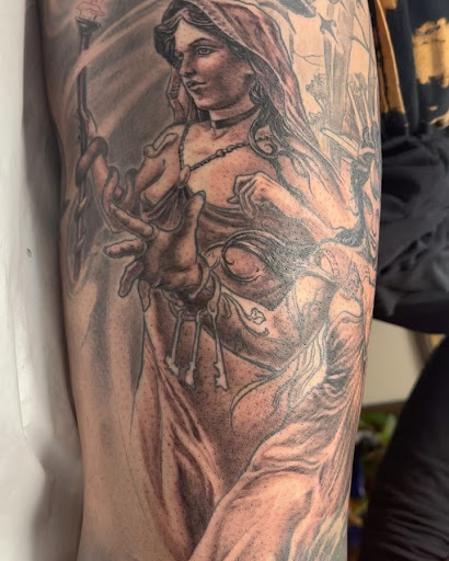 Explore garfield tattoo ideas, creative tattoo ideas in Clarksville, available at Tattoo Technique Studio