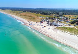 Foto van Thorup Beach met een ruime kustlijn