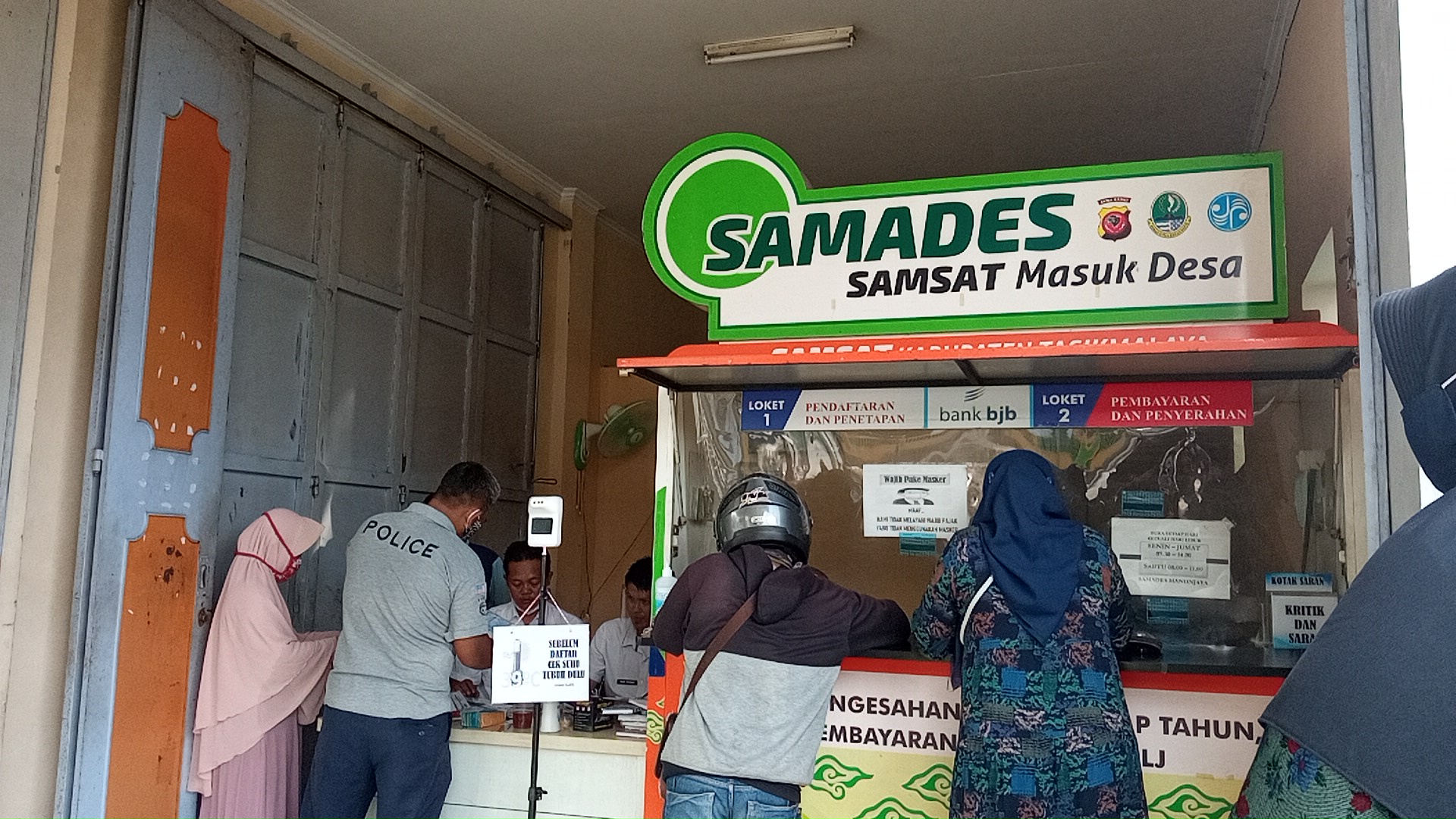 Gambar Samsat Masuk Desa (samades) Manonjaya