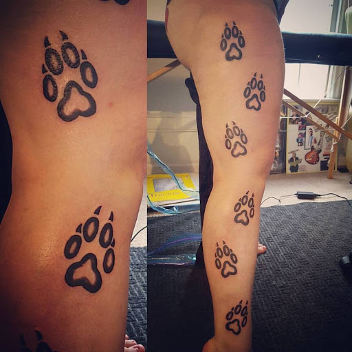 Explore tattoo half sleeve ideas girl, creative tattoo ideas in Traverse City, available at Pinups & Needles